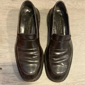 To Boot Black Leather Loafers Classic Slip-On Design Ronny Black Calf Slip on main image 4